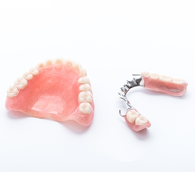 Levittown Partial Dentures for Back Teeth